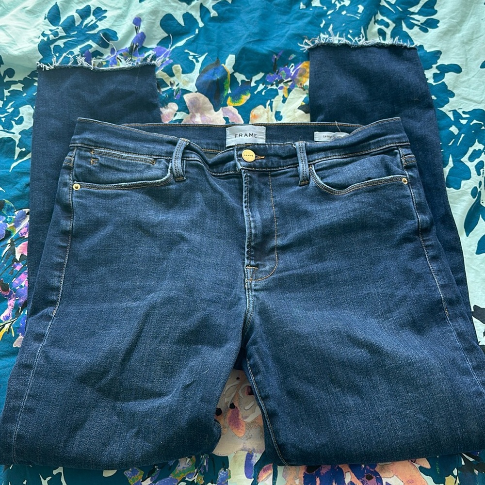 FRAME Le High Skinny Jeans